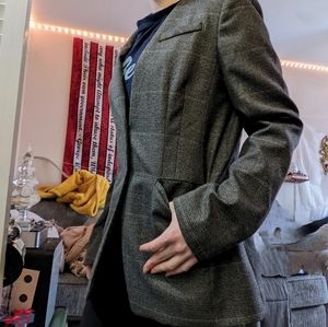 Forever 21 plaid blazer